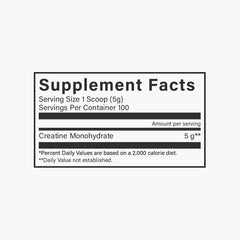 Creatine - 100 Servings